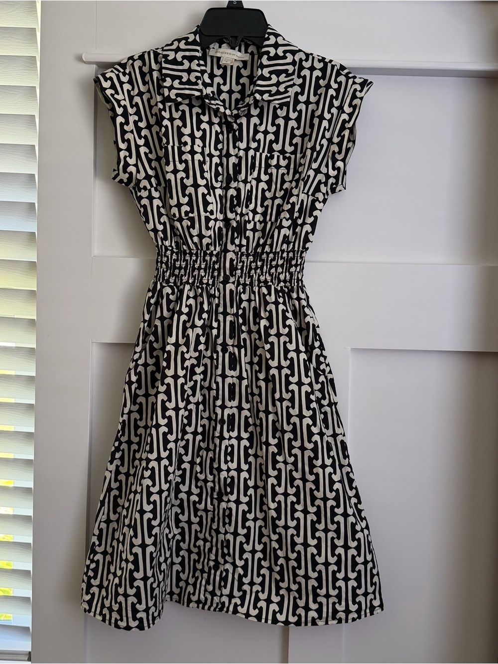 Monteau Los Angeles (S) Geometric Shirt Dress